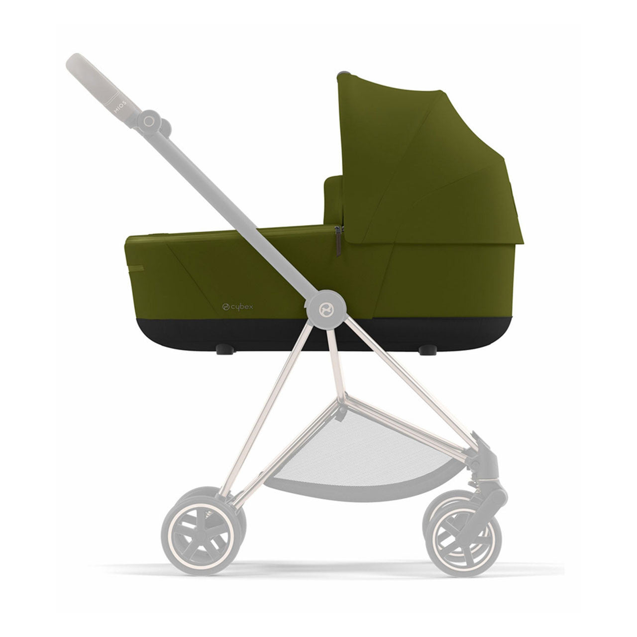 Cybex Mios3 Cot - Khaki Green- Bambi Baby