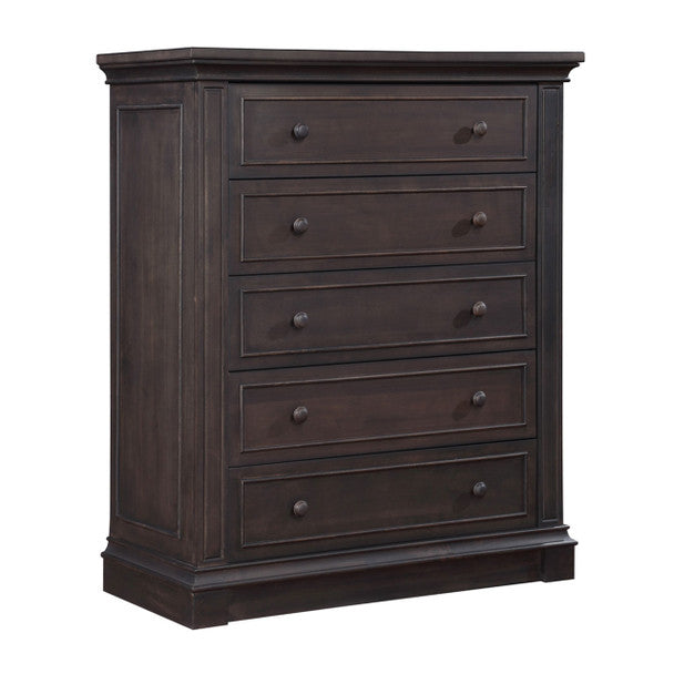 Dolce Babi Amalfi 5 Drawer Dresser in Mineral Grey- Bambi Baby