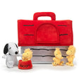 Conjunto de peluche clásico de Snoopy de Lambs &amp; Ivy: casa de perro con animales - Bambi Baby