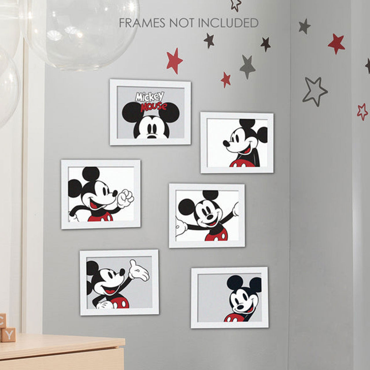 Lambs & Ivy Disney Unframed Wall Art Mickey Mouse- Bambi Baby