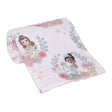 Cobertor Minky/Sherpa das Princesas Lambs &amp; Ivy - Bambi Baby