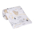 Cobertor Lambs &amp; Ivy Pooh Minky/Sherpa - Bambi Baby