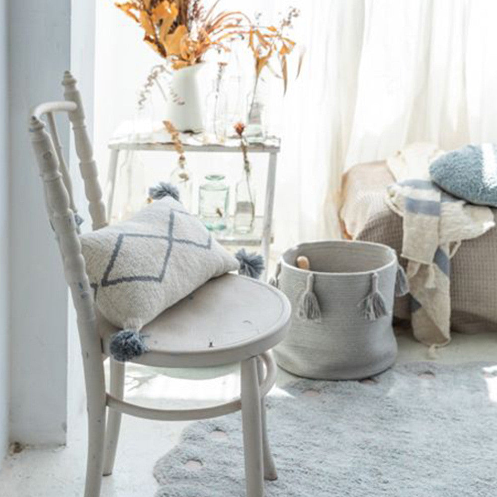 Lorena Canals Basket Woody Pearl Blue- Bambi Baby