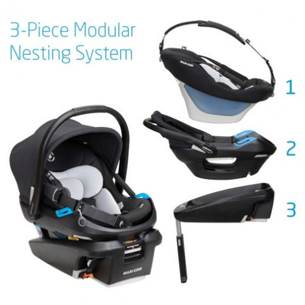 Maxi Cosi Coral XP Infant Car Seat in Essential Black- Bambi Baby