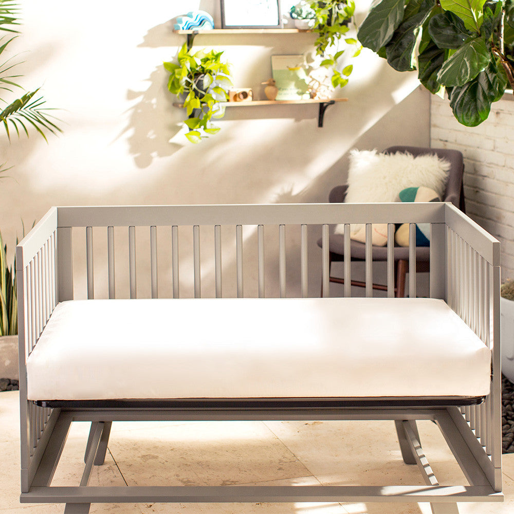 Naturepedic Lightweight Organic Cotton Classic 2 Stage Crib Mattress