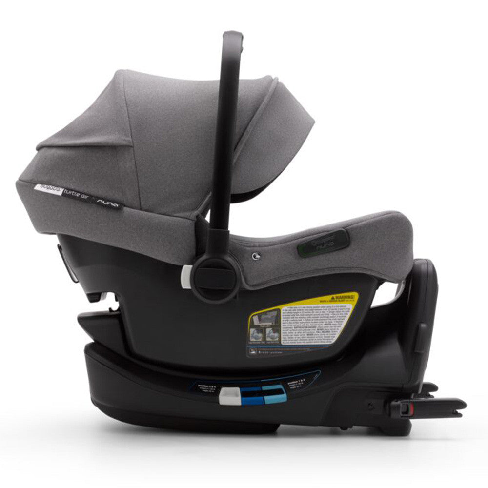 Bugaboo Turtle Air Car Seat by Nuna in Grey Melange- Bambi Baby