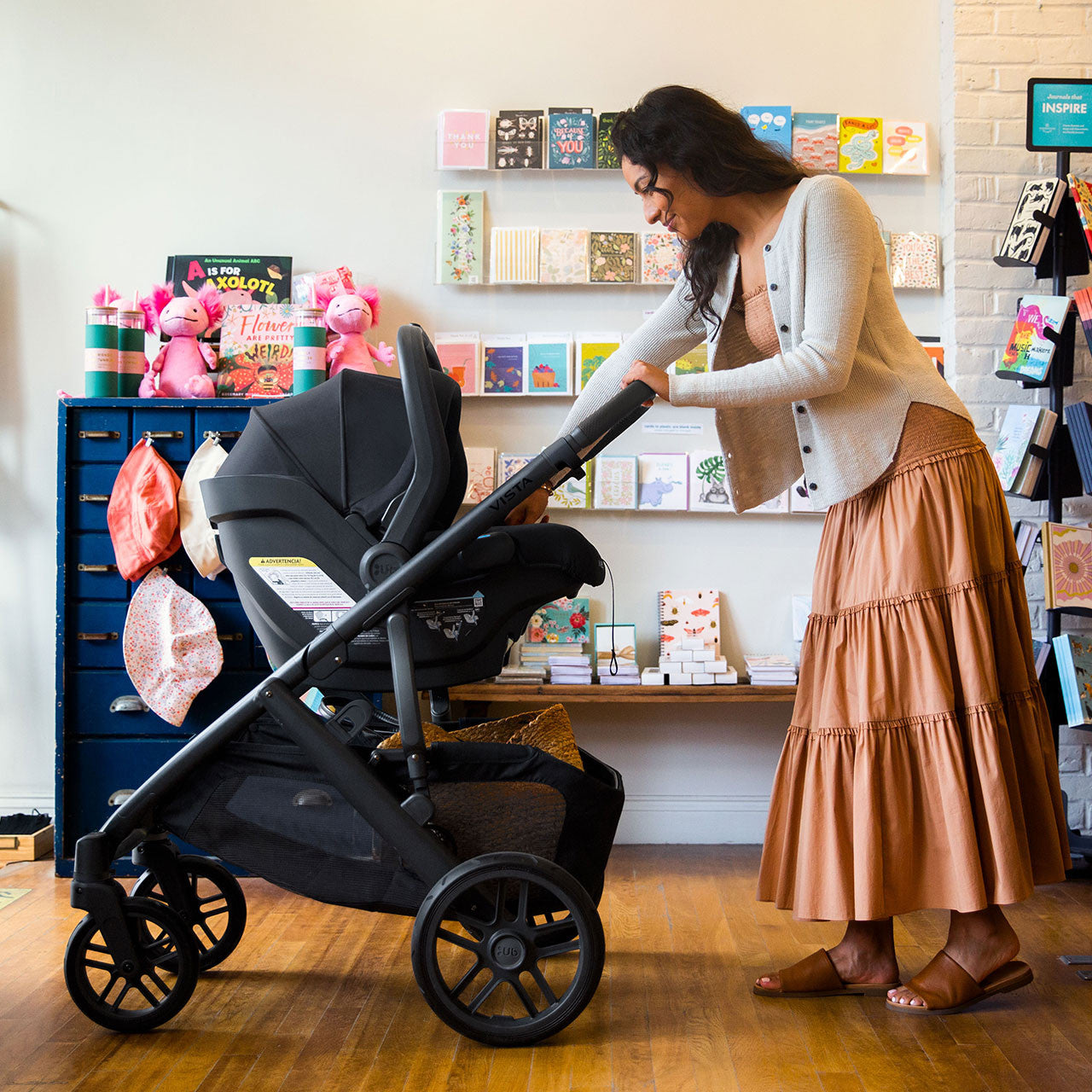 UPPAbaby MESA V2 Infant Car Seat- Bambi Baby