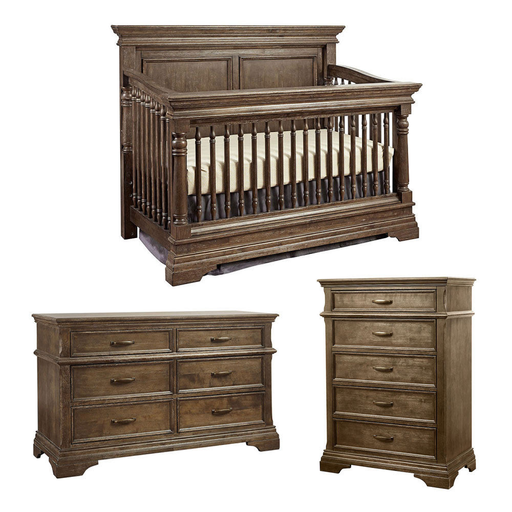 Stella Baby and Child Kerrigan 3 Piece Nursery Set in Caf- Bambi Baby