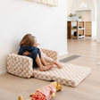 Toki Kids Checker Toffee Play Couch - Bambi Baby