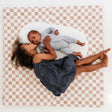 Toki Kids Checker Toffee Vegan Leather Mat - Bambi Baby