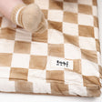 Tapete de algodón orgánico Toki Kids Checker Toffee - Bambi Baby