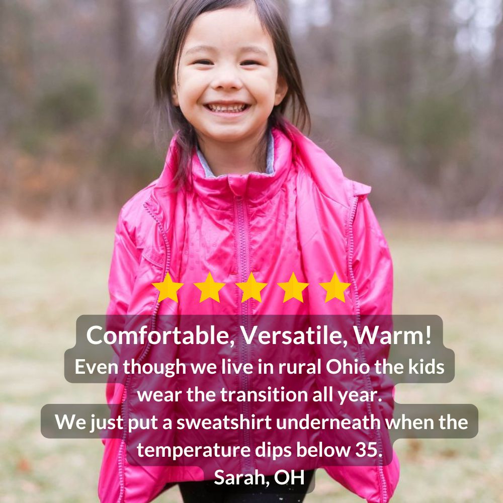Onekid Car Seat Coat | The Road Coat Transition - Fuchsia- Bambi Baby