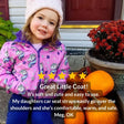 Onekid Car Seat Coat | The Road Coat Transition - Unicorn Print - Bambi Baby