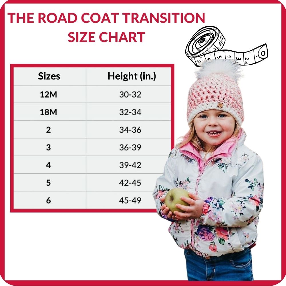 Onekid Car Seat Coat | The Road Coat Transition - Floral Print- Bambi Baby