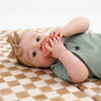 Tapete de algodón orgánico Toki Kids Checker Toffee - Bambi Baby
