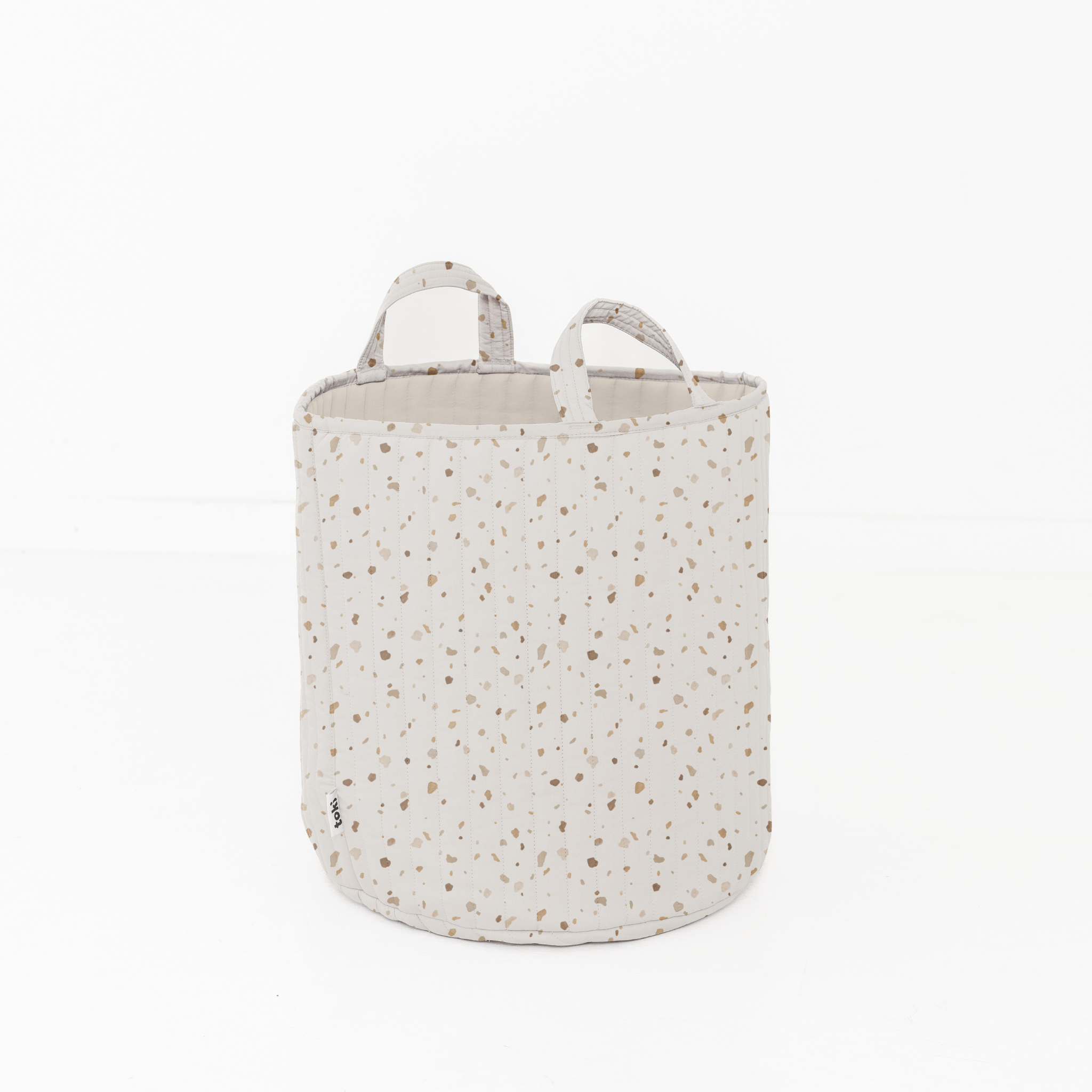 Toki Kids Terrazzo Chalk Storage Basket- Bambi Baby