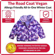 Onekid Car Seat Coat | The Road Coat Vegan - Purple Raptor - Bambi Baby