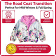 Onekid Car Seat Coat | The Road Coat Transition - Floral Print - Bambi Baby