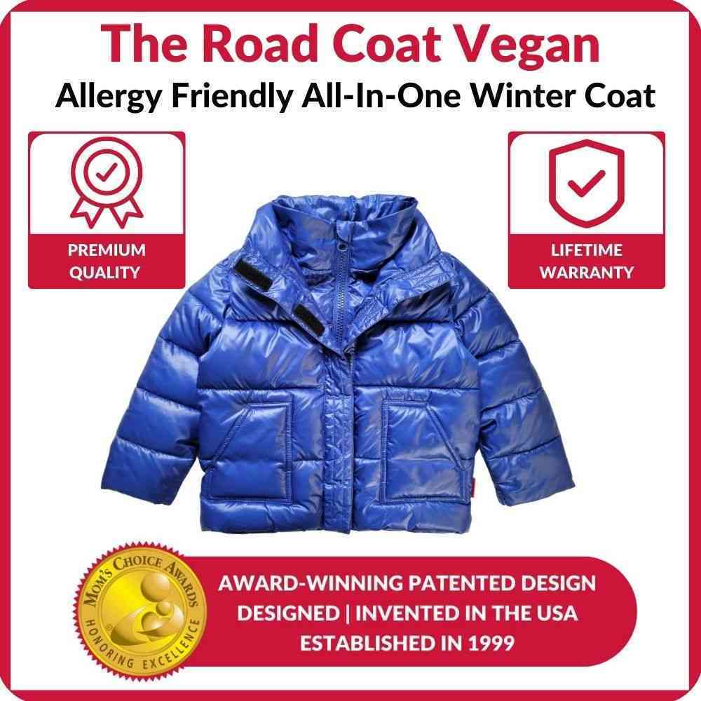 Onekid Car Seat Coat | The Road Coat Vegan - Royal Blue- Bambi Baby