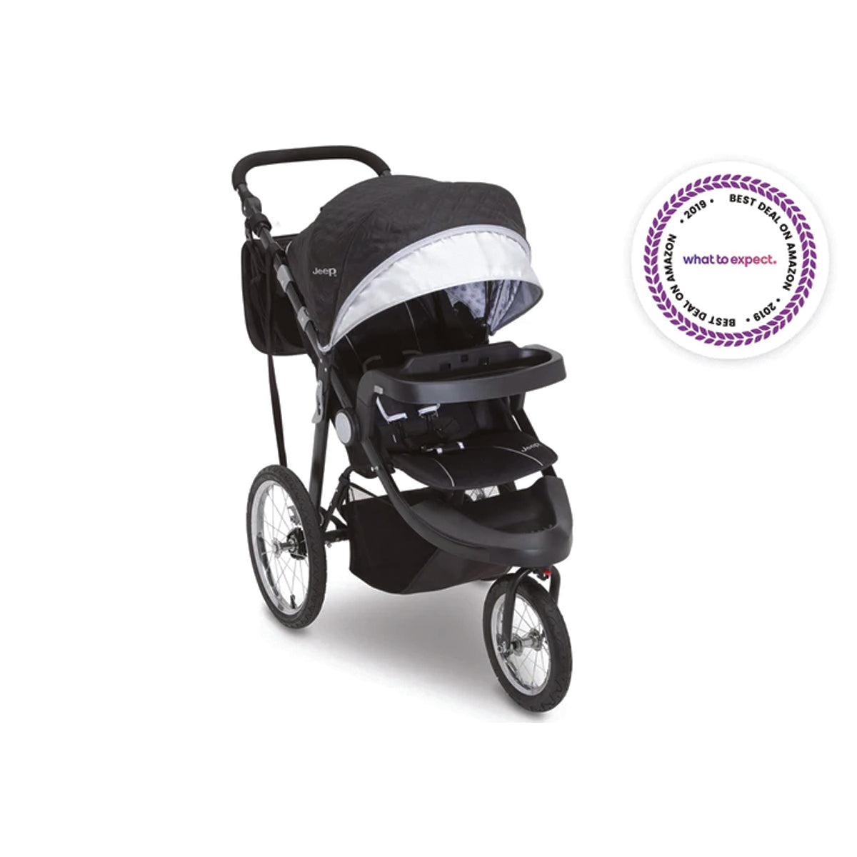 Jeep Cross-Country Sport Plus Jogger - Charcoal Galaxy (2271)- Bambi Baby