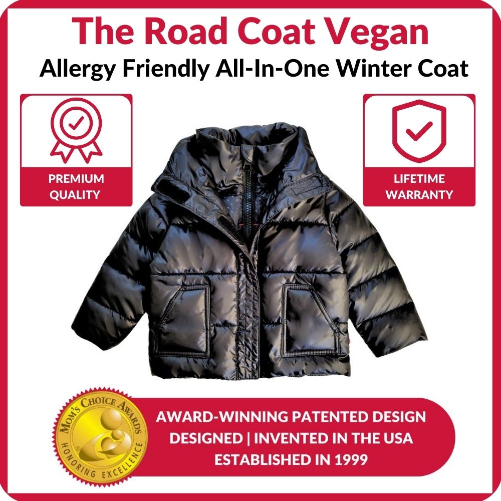 Onekid Car Seat Coat | The Road Coat Vegan - Black- Bambi Baby