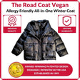Onekid Car Seat Coat | The Road Coat Vegan - Black - Bambi Baby