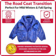 Onekid Car Seat Coat | The Road Coat Transition - Royal Blue - Bambi Baby