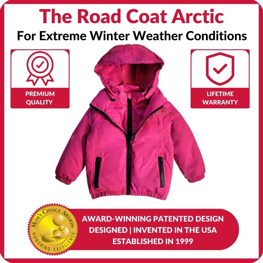 Onekid Car Seat Coat | The Road Coat Arctic - Fuchsia- Bambi Baby