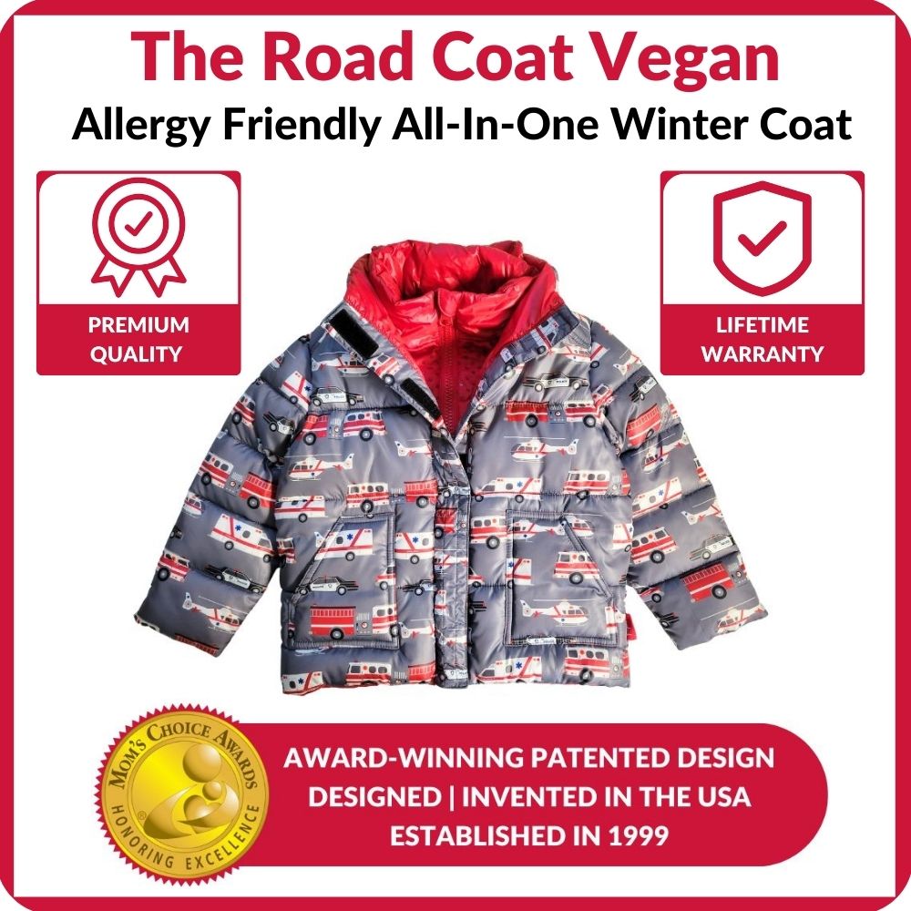 Onekid Car Seat Coat | The Road Coat Vegan - Rescue Print- Bambi Baby