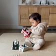 Toki Kids Cloud + Sandcastle Organic Cotton Mat - Bambi Baby