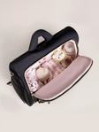 JuJuBe Satchel Diaper Bag - Black - Bambi Baby