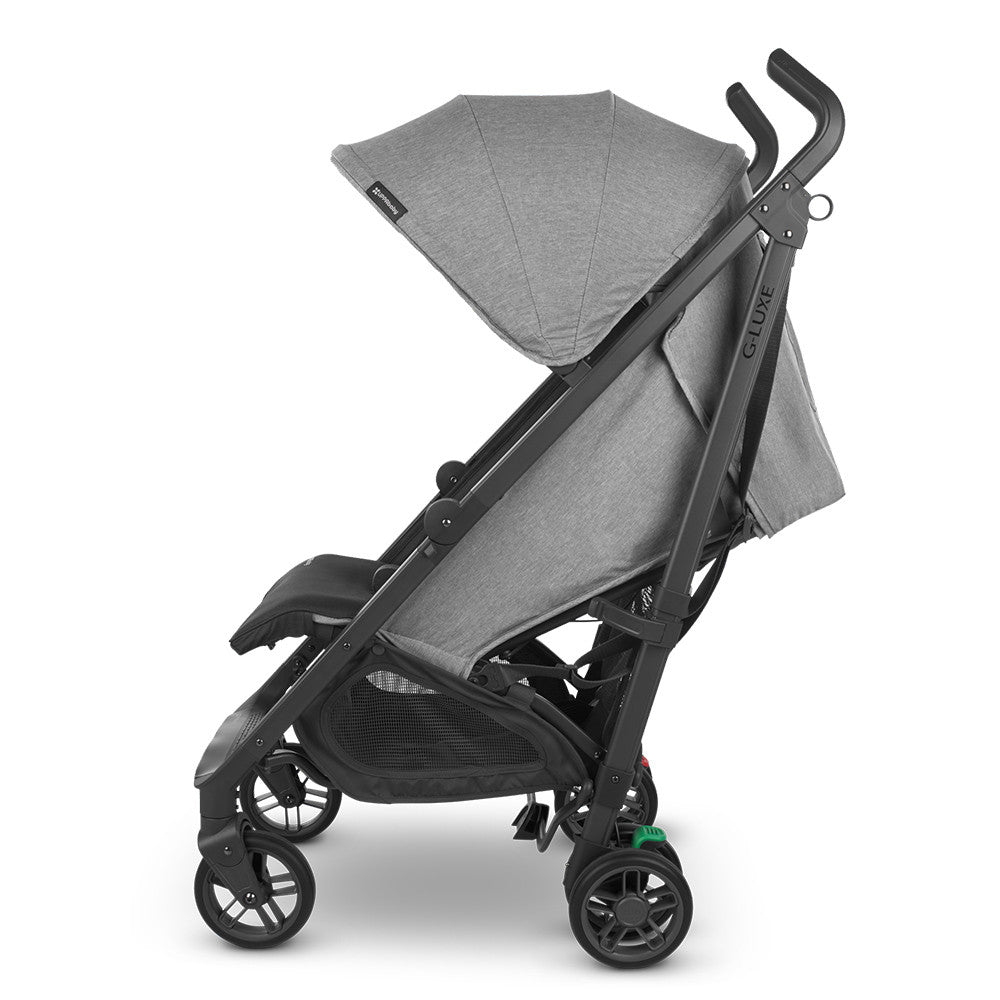 uppababy g lite vs luxe UPPAbaby G-Luxe Stroller – Greyson (Charcoal mélange/Carbon)