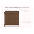 Delta Children Saint 4 Drawer Dresser With Changing Top - Bambi Baby