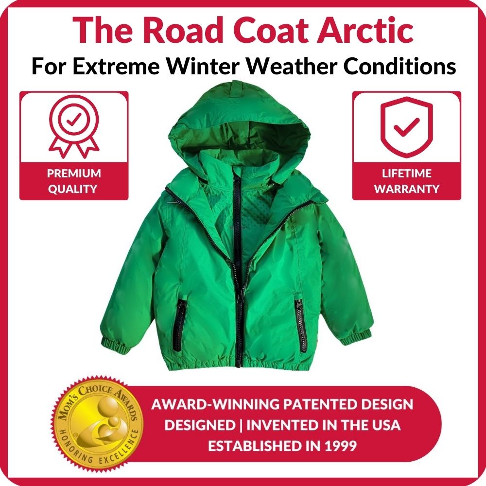 Onekid Car Seat Coat | The Road Coat Arctic - Green- Bambi Baby