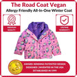 Onekid Car Seat Coat | The Road Coat Vegan - Unicorn Print - Bambi Baby