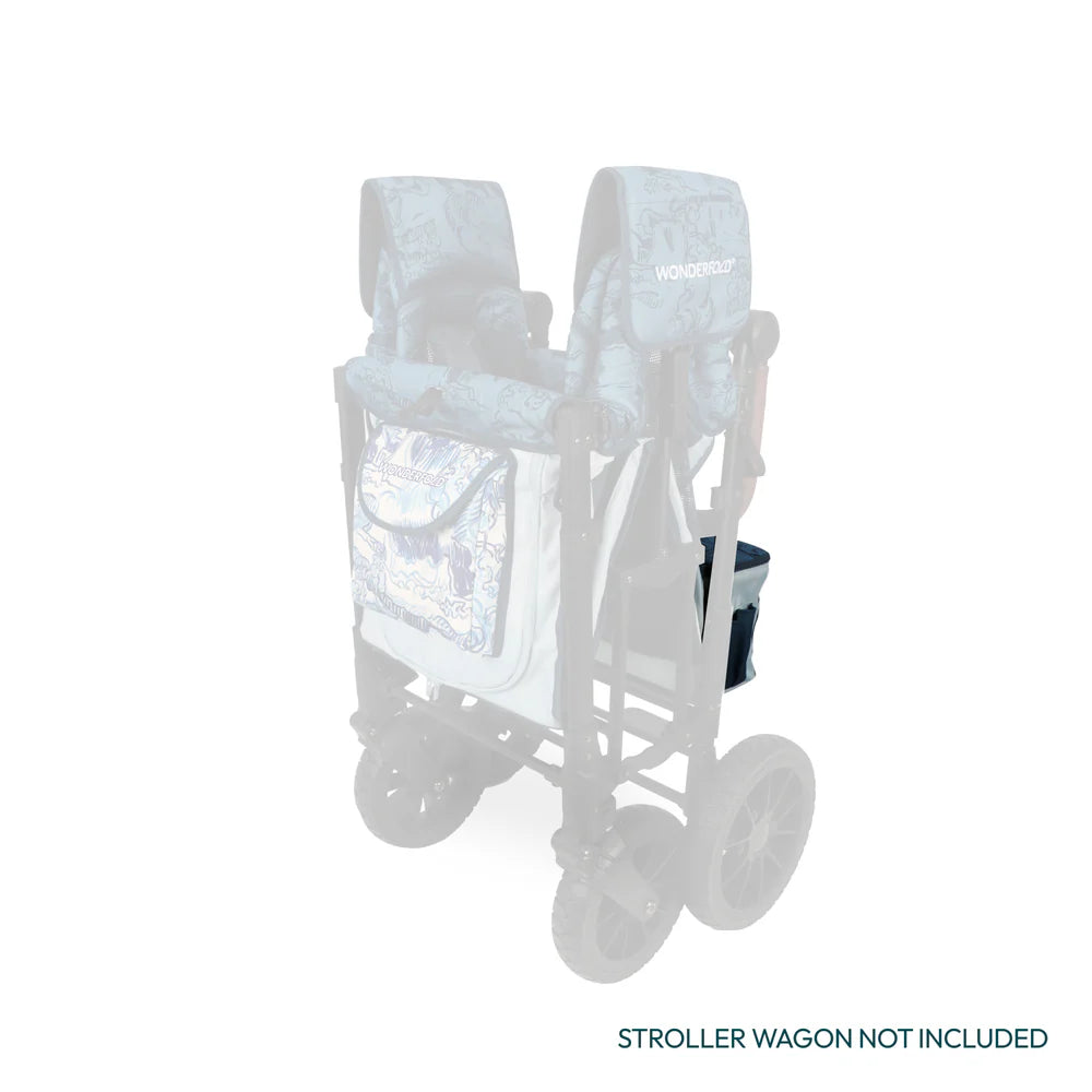 Wonderfold W4 Elite Luxe Rear Basket Fabric - Van Gogh Sketches- Bambi Baby