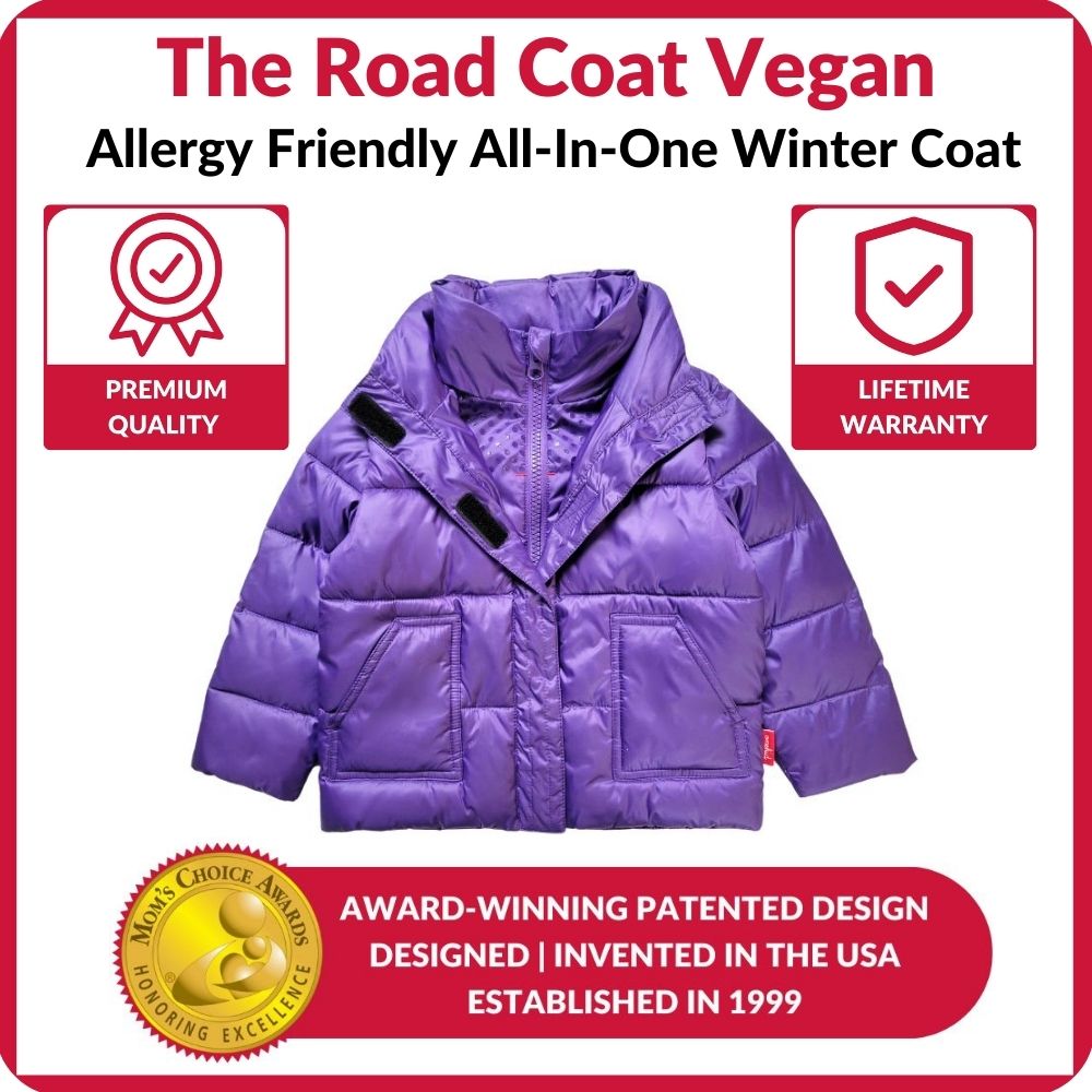 Onekid Car Seat Coat | The Road Coat Vegan - Purple- Bambi Baby