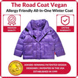 Onekid Car Seat Coat | The Road Coat Vegan - Purple - Bambi Baby