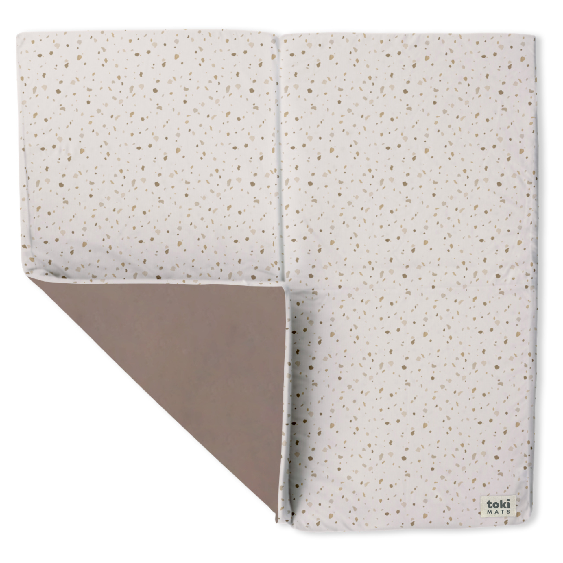 Toki Kids Terrazzo Chalk Organic Cotton Mat- Bambi Baby
