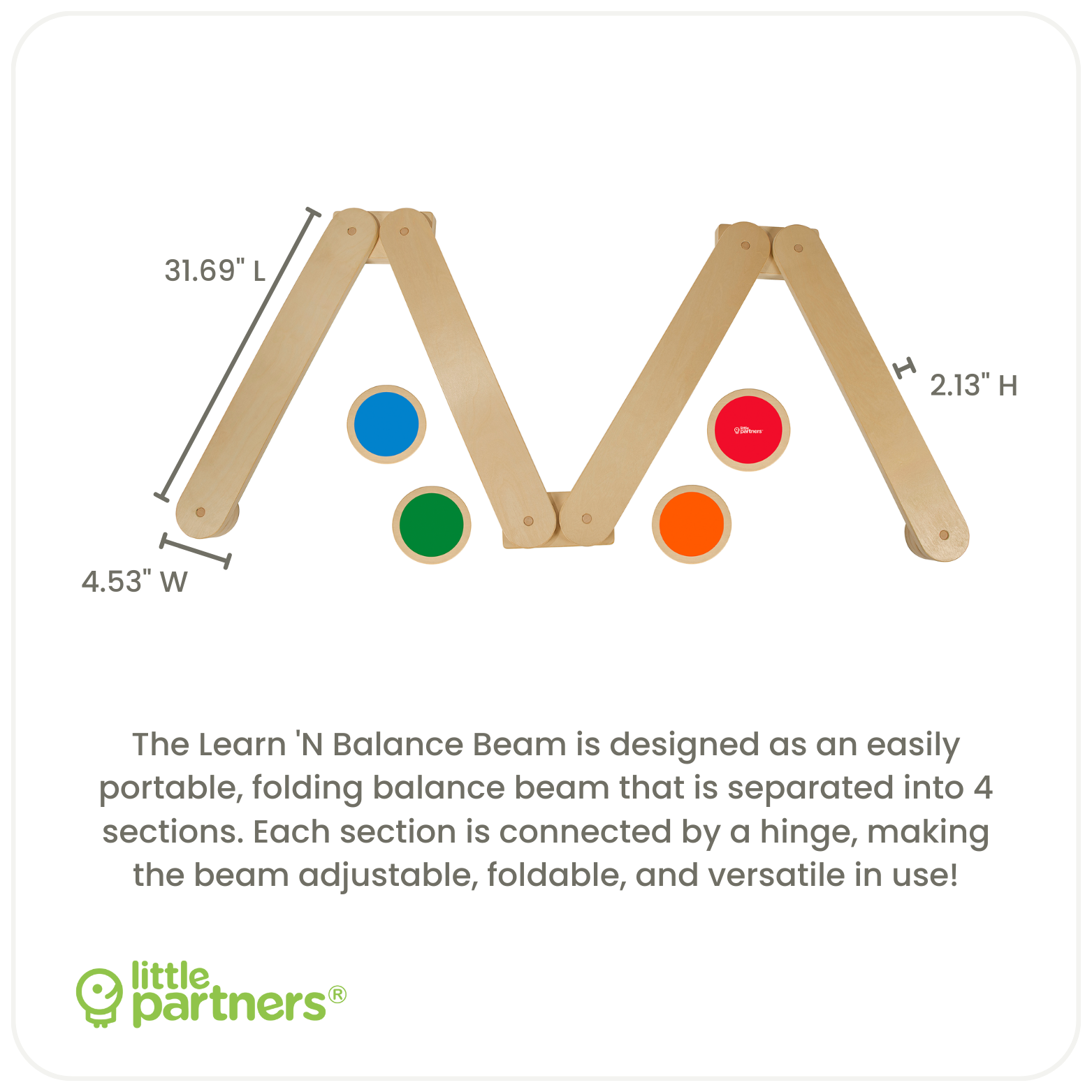 Little Partners Learn 'N Balance Set- Bambi Baby