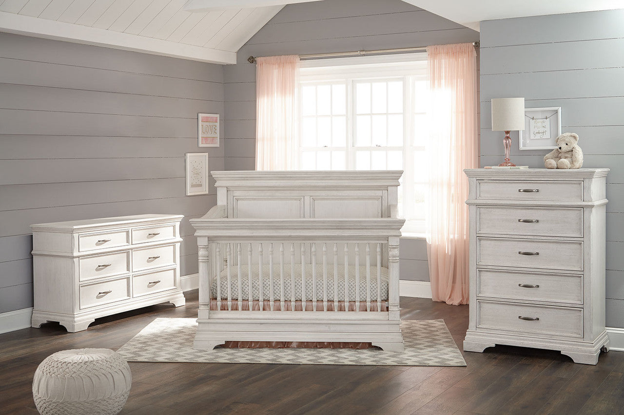 Conjunto de guardería de 3 piezas Kerrigan de Stella Baby and Child en blanco rústico - Bambi Baby