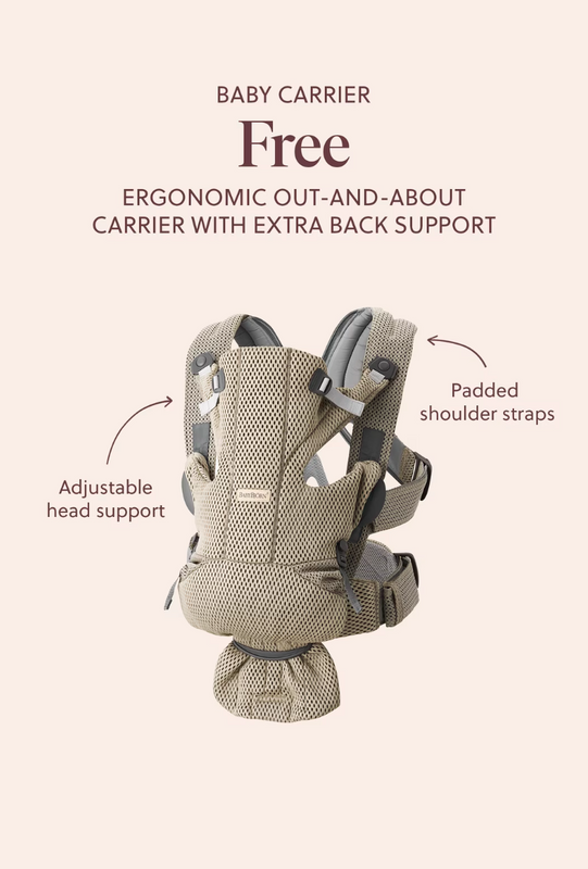 BabyBjörn Baby Carrier Free- Bambi Baby