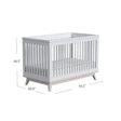 Westwood Rowan Cottage Crib in Ash Linen - Bambi Baby