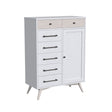 Chifferobe Westwood Rowan en lino fresno - Bambi Baby