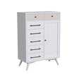 Chifferobe Westwood Rowan en lino fresno - Bambi Baby