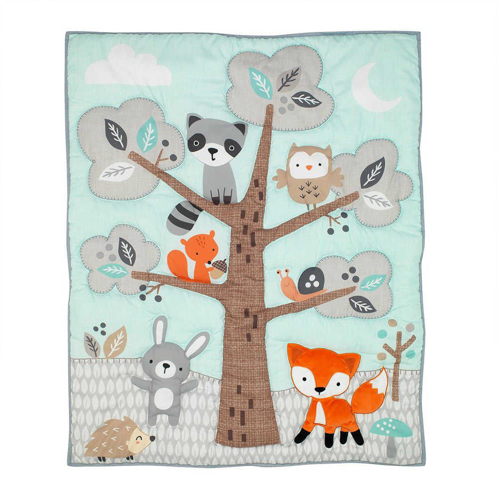 Juego de cama de 3 piezas Bedtime Originals Woodland Friends (bolsa pequeña)- Bambi Baby