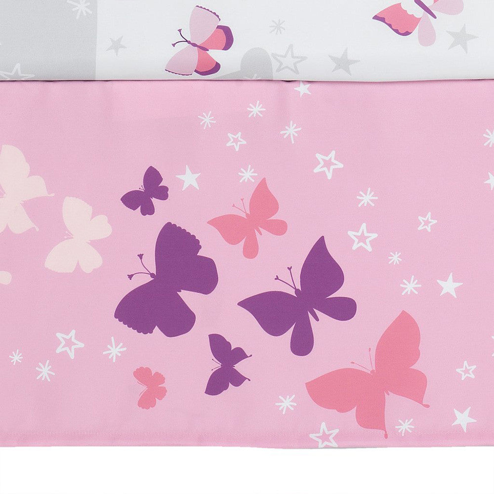 Bedtime Originals Butterfly Kisses 3-Piece Bedding Set- Bambi Baby