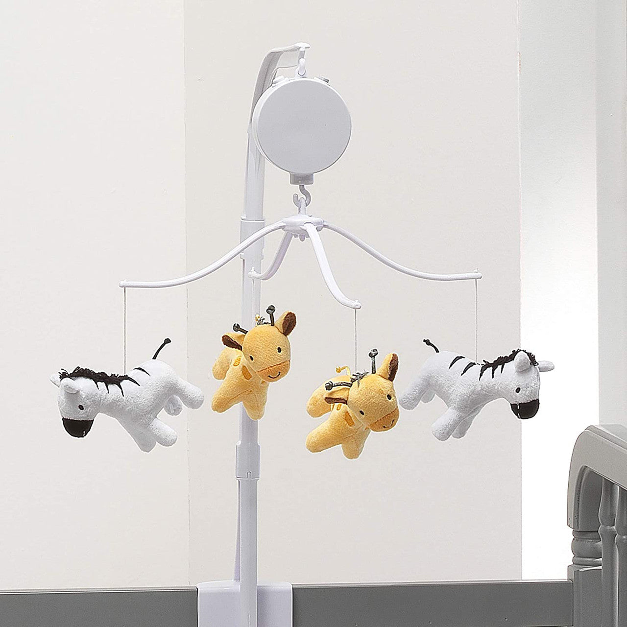 Bedtime Originals Mighty Jungle Musical Mobile - Plays 20 minutes- Bambi Baby