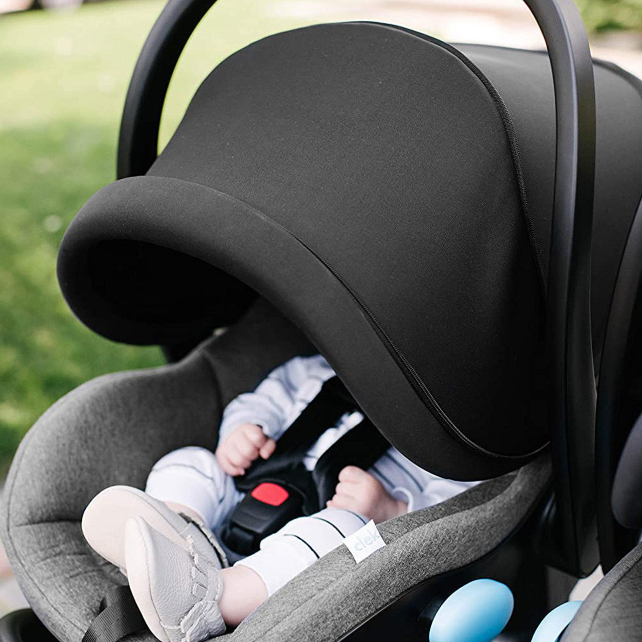 Clek Infant Insert Clek Liing Infant Car Seat In Thunder W/ Matching