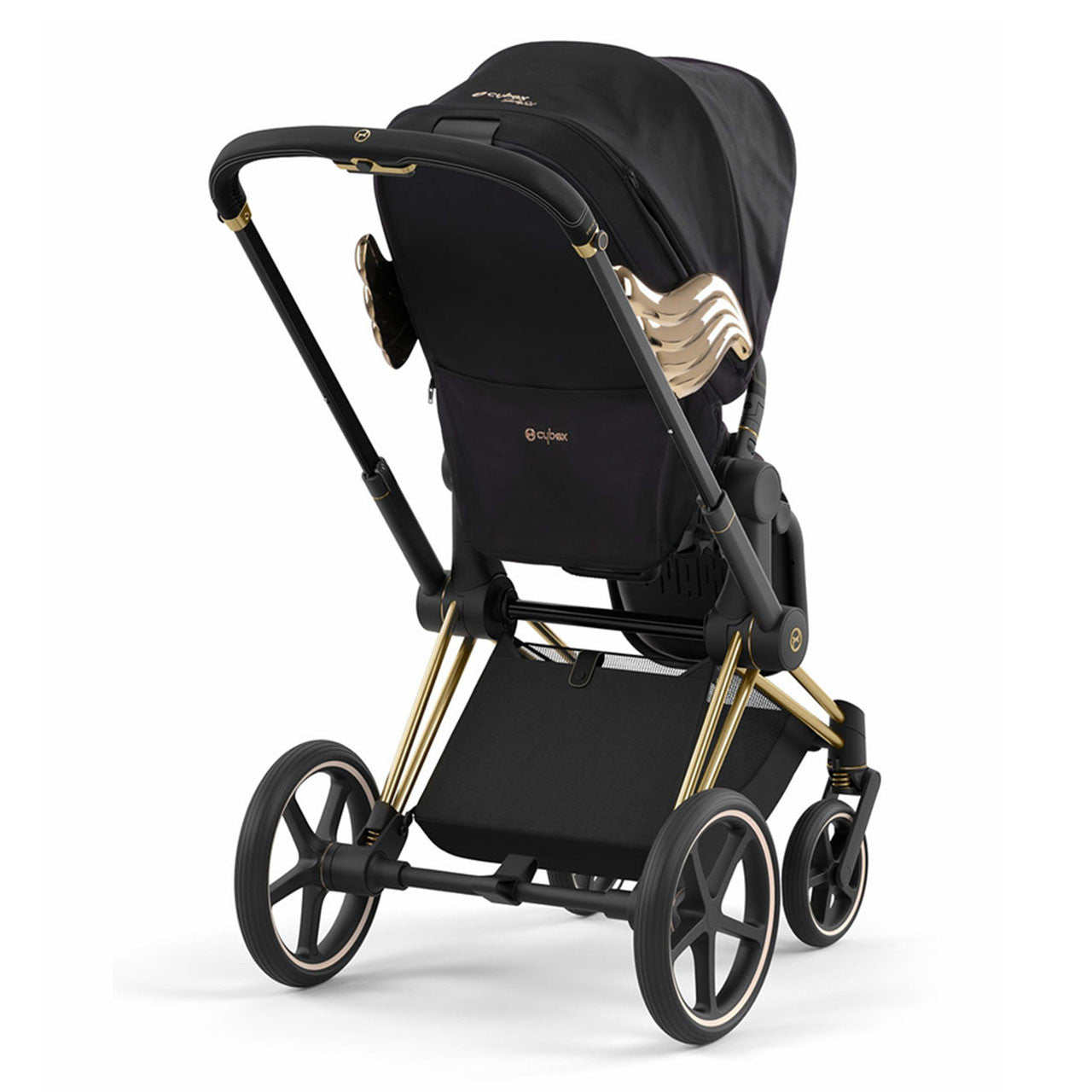 Cybex Priam 4 JS Wings One Box  - Black- Bambi Baby